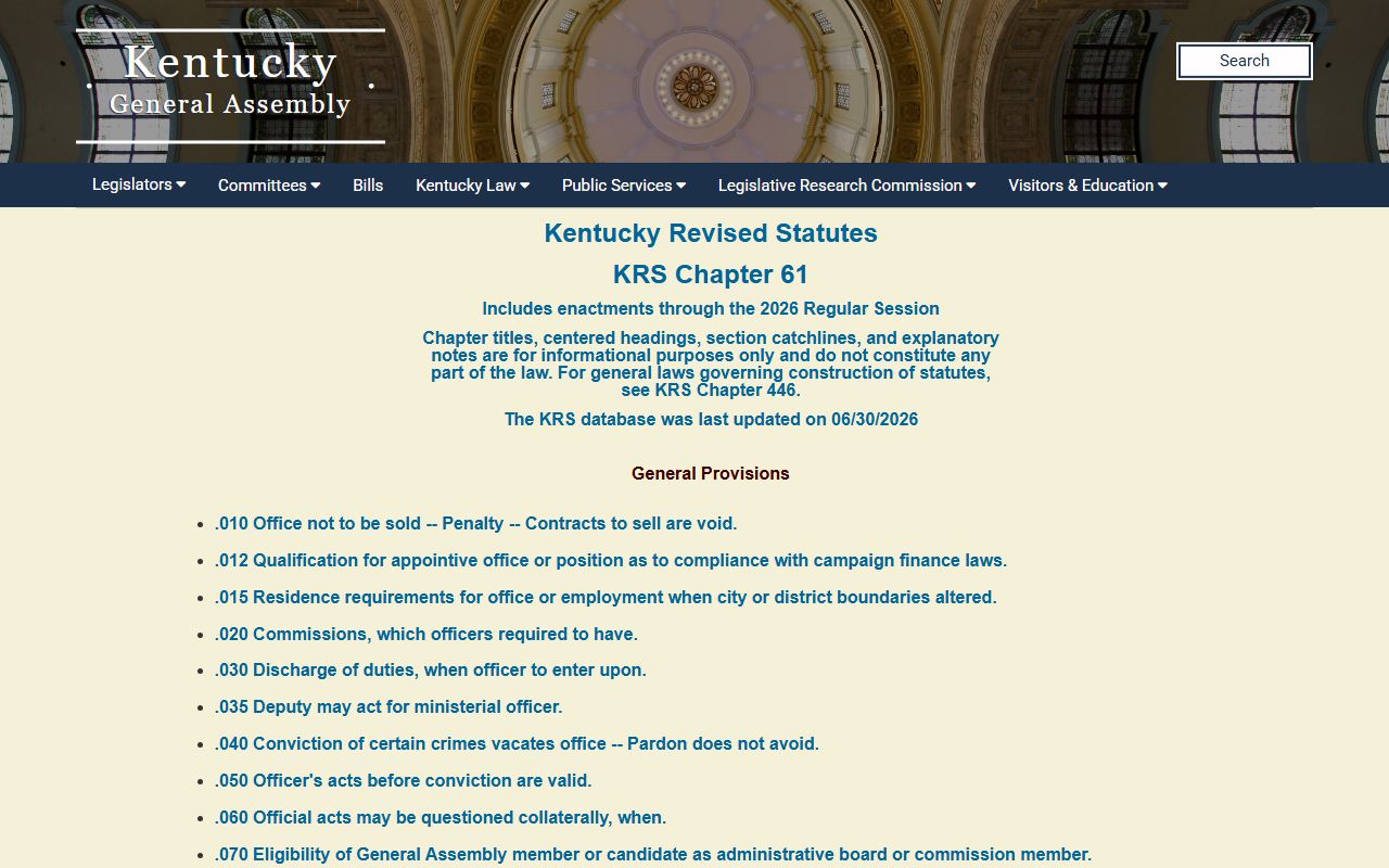 Trimble County warrant records Kentucky open records law index